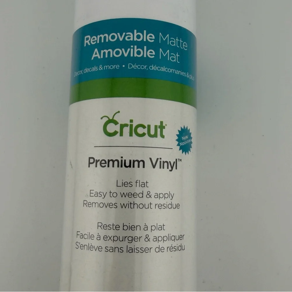 Cricut Vinyl and Iron On Rolls Lot of 8